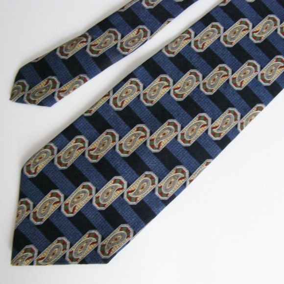 Vintage Mens Christian Dior Monsieur 100% Silk Tie - Picture 2 of 12